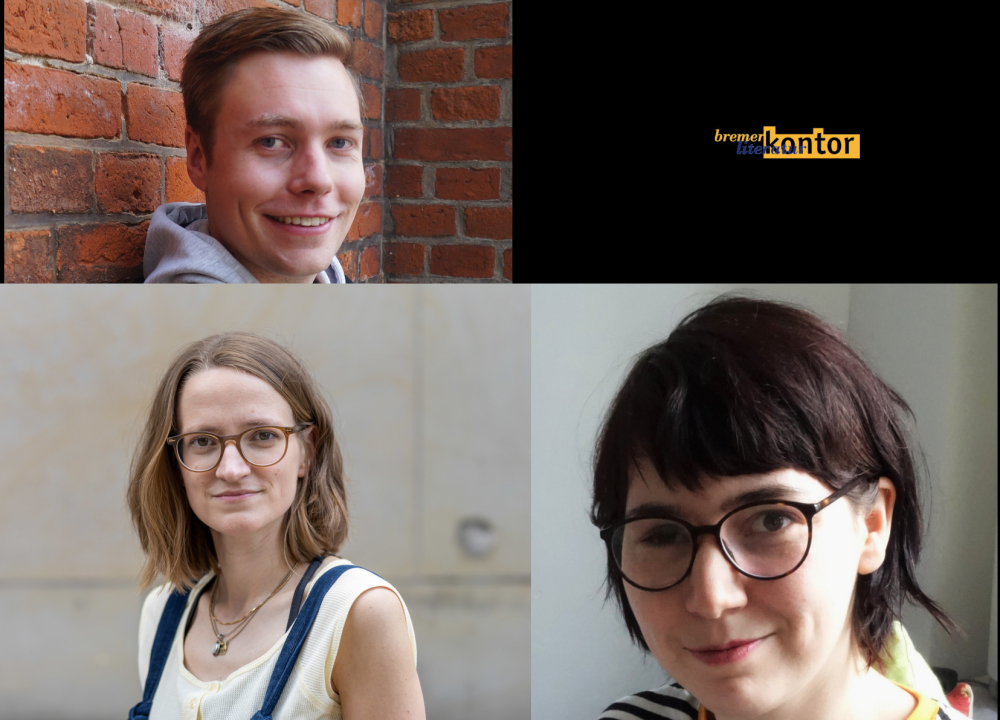 Veranstaltung: Der gewollte Aufbruch - Lesung mit Helge Hommers, Gianna Lange & Laura Müller-Hennig im Rahmen der 45. Literarischen Woche Bremen Der gewollte Aufbruch - Lesung mit Helge Hommers, Gianna Lange & Laura Müller-Hennig im Rahmen der 45. Literarischen Woche Bremen