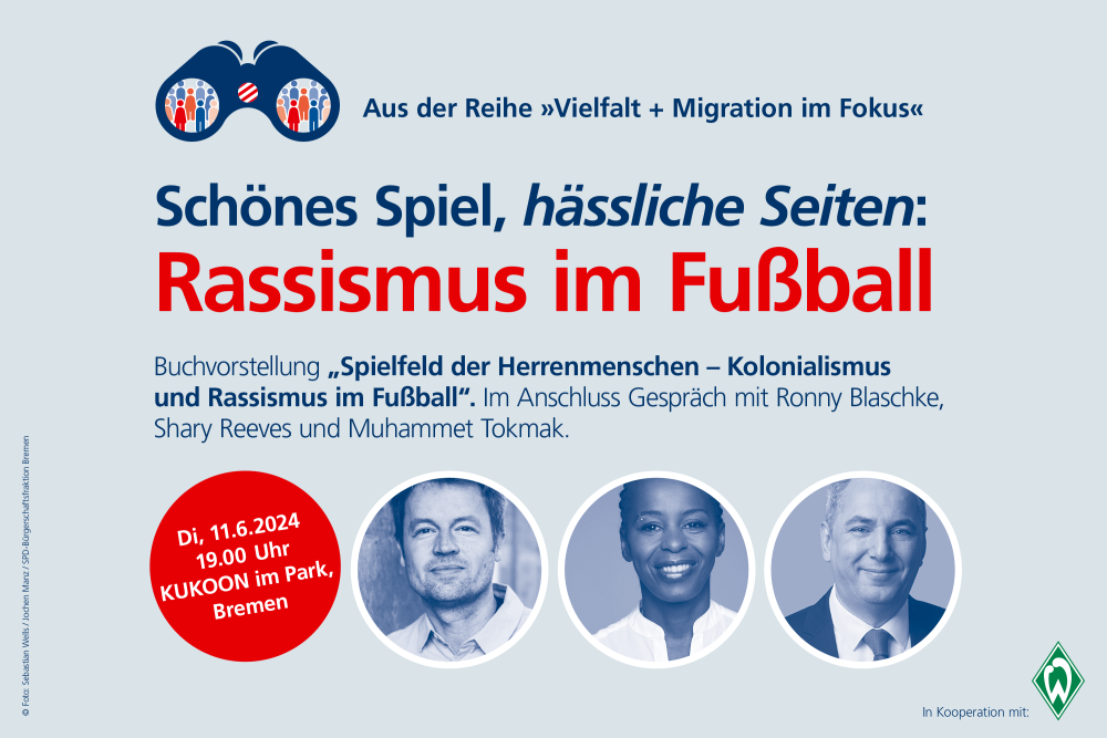 Veranstaltung: Schönes Spiel, hässliche Seiten: Rassismus im Fußball Schönes Spiel, hässliche Seiten: Rassismus im Fußball