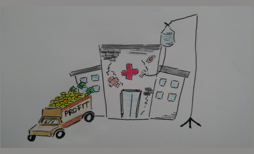 Veranstaltung: Umes Arunagirinathan: Profitinteressen haben im Gesundheitswesen nichts verloren Umes Arunagirinathan: Profitinteressen haben im Gesundheitswesen nichts verloren